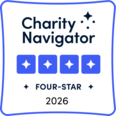 Charity Navigator Four-Star Charity 2026 badge