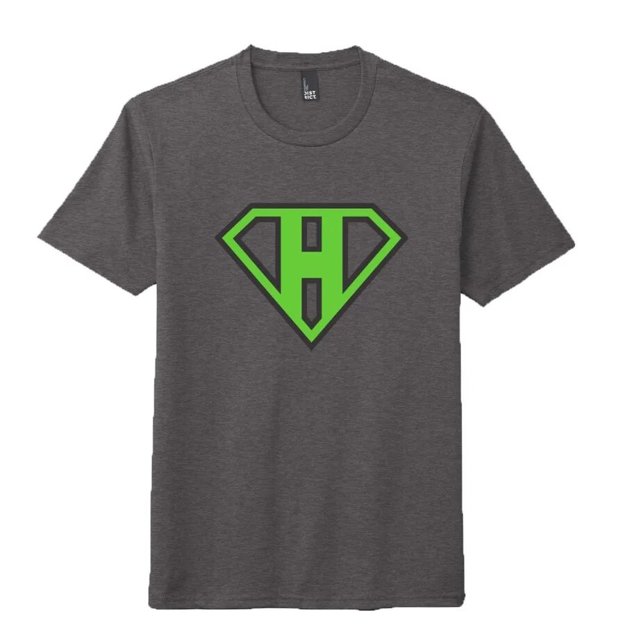 Hunger Hero T-Shirt, Charcoal Grey